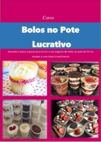 bolos no pote